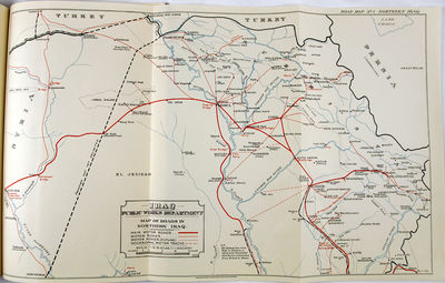 Maps of Iraq with Notes for Visitors; (photo 1)