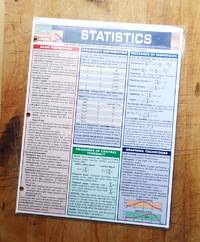 STATISTICS : Laminated Reference Chart: Parameters, Variables, Intervals, Proportions (Quickstudy: Academic )