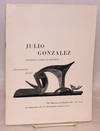 Julio Gonzalez; introduction by Andrew Carnduff Ritchie, with statements by the artist