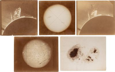 Five Spectroheliograph Photographs of the Sun