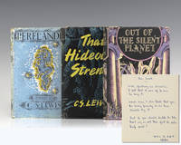 cover of The Space Trilogy: Out of the Silent Planet, Perelandra and That Hideous Strength.