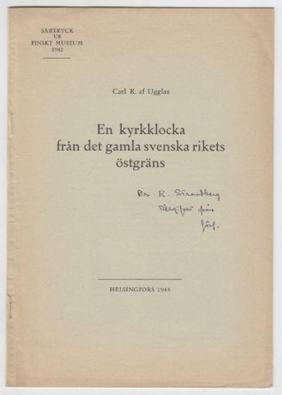 En kyrkklocka från det gamla svenska rikets…