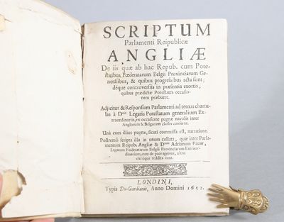 Scriptum Parlamenti Reipublicæ Angliæ De iis quæ…