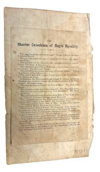 The Shorter Catechism of Negro Equality