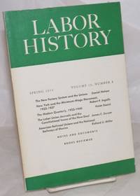 image of Labor history. vol 15, no. 2 Spring, 1974