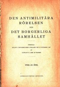 Den antimilitära rörelsen och det borgerliga…
