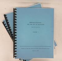 image of Heritage Inventory For the City of Brantford. Areas One and Two. Volumes 1-3