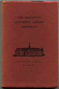 image of THOUGHTBOOK OF FRANCIS SCOTT KEY FITZGERALD: In "The Princeton University Library Chronicle," Winter 1965