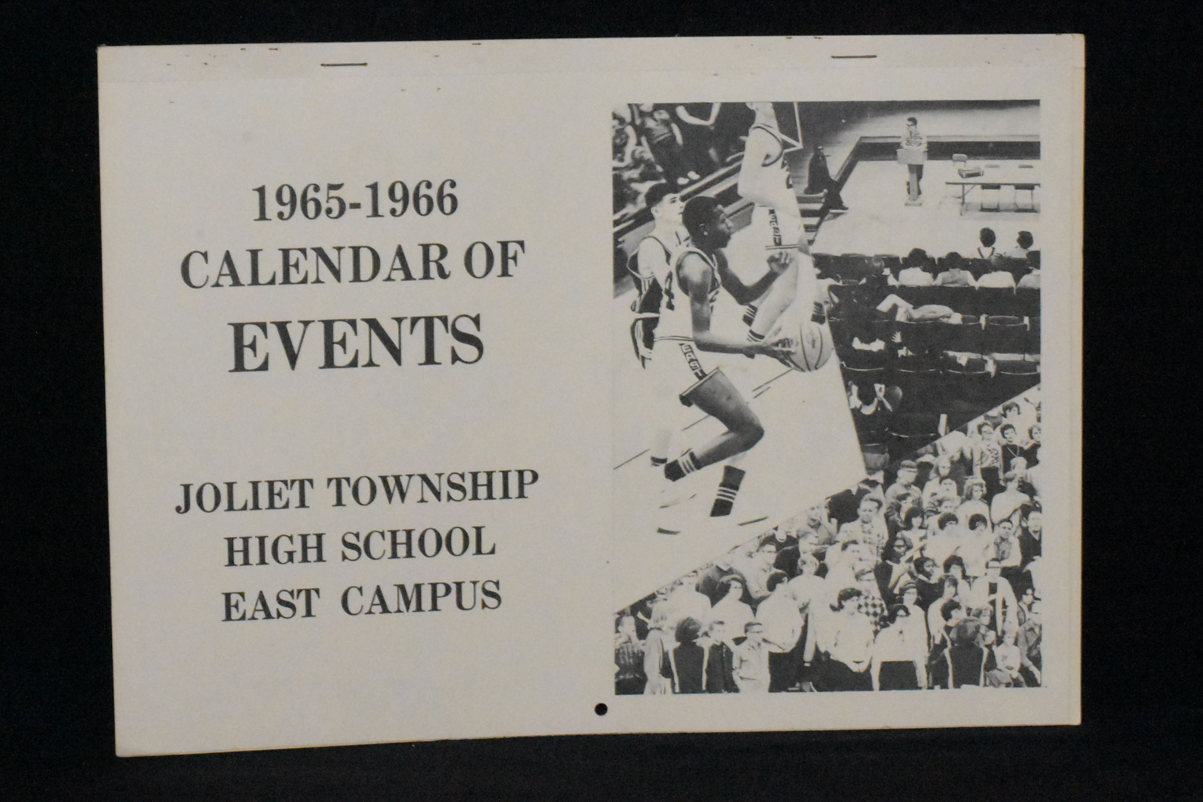 1965-1966 Calendar of Events: Joliet Township High School- East Campus by  Summer Student Committee - 1965
