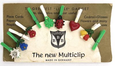 Miniature Clothespin Clips