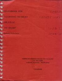 image of Handbook for Learning to Read Braille By Sight