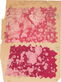 Original batik sampler notebook, compiled by a student in Accra, Ghana, circa 1960s