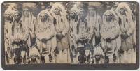 Fantasy Stereoview Showing Joseph Clarence Grimm as a Native American Chief