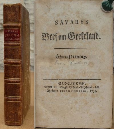 Savarys bref om Grekeland.