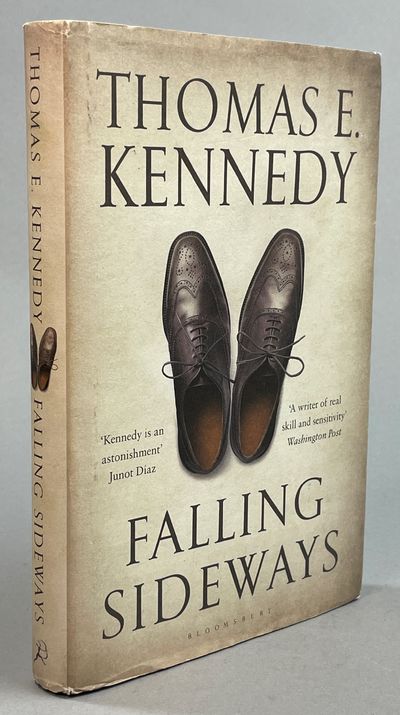 Falling sideways.
