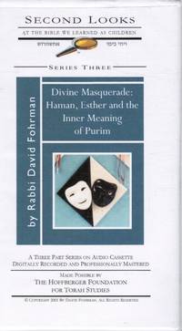 image of Divine Masquerade: Haman, Esther and the Innter Meaning of Purim
