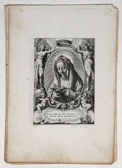 SS. Apostolorum et Evangelistarum Icones cum suis parergis.