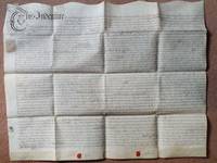 INDENTURE : Of A Mortgage Between William Rowe of Barnstaple & Thomas Smith of Ilfracombe Devon In The Reign Of King George Third - Possibly In respect of 'The Golden Anchor' Holland Street, Barnstaple, Devon by William & Thomas Rowe & Smith - Paperback - 1766 - from John T. & Pearl Lewis (SKU: 7314)