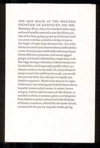 The Cumberlands: Excerpts from Articles on the Region