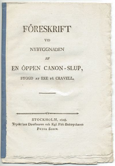 Föreskrift vid nybyggnaden af en öppen…