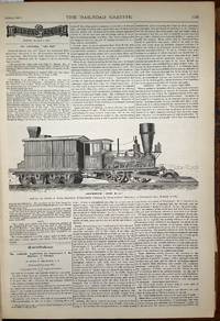 Railroad Gazette:  A Journal of Transportation, Engineering and Railroad News.  Ninth Quarto...