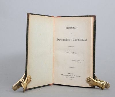 Oplysninger om Bygdemaalene i Søndhordland. +…