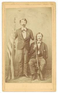 Carte-de-visite Portrait of Two Civil War Amputees