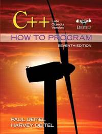 C++ How to Program : Late Objects Version