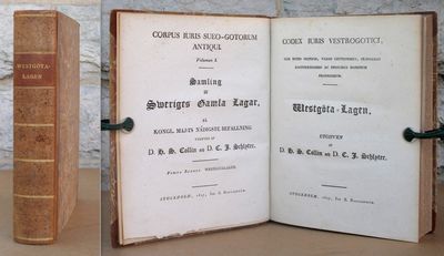 Corpus Juris Sueo-Gotorum Antiqui. Volumen I.