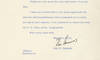 John F. Kennedy Writes Famed Military Collector Joe Martin, Who Had Sent Him a World War II Navy Cover to Sign
