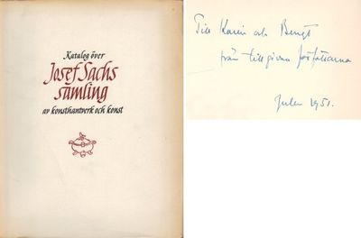 Katalog över Josef Sachs samling av konstverk och…