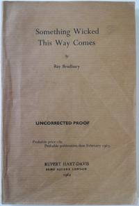 Something  Wicked This Way Comes by BRADBURY, Ray - 1962