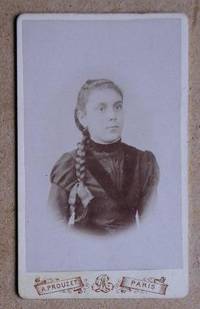 Carte De Visite Photograph: Portrait of a Young Girl with a Pony Tail.