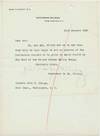 Two Letters Concerning A Marine Corps Band Concert, Written On Behalf Of Presidents Wilson And Hoover