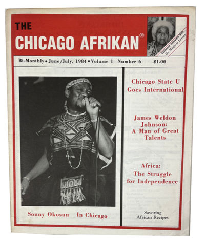 The Chicago Afrikan, Volume 1, No. 6 (June/July, 1984)
