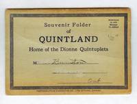 image of Souvenir Folder of Quintland, Home of the Dionne Quintuplets