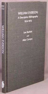 image of William Everson: A Descriptive Bibliography 1934-1976.