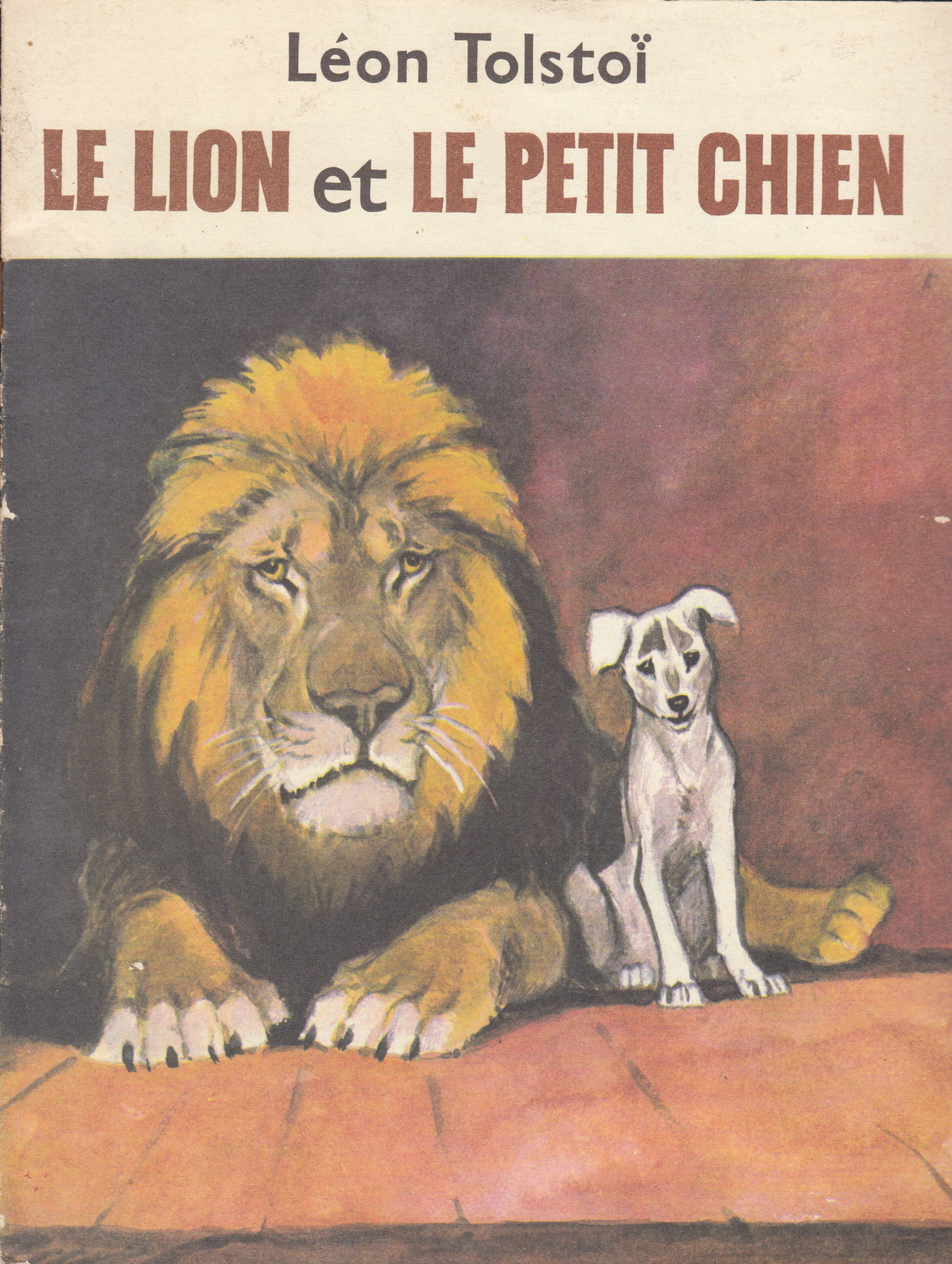 Le Lion Et Le Petit Chien By Leon Tolstoi 1981