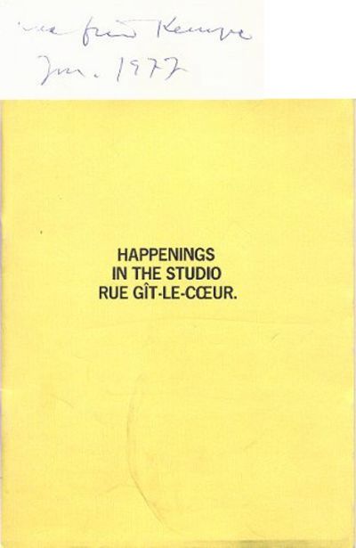 HAPPENINGS IN THE STUDIO RUE GIT-LE-COEUR. NO…