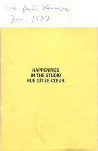 HAPPENINGS IN THE STUDIO RUE GIT-LE-COEUR. NO COMMENTS. Drawings by Roland Kempe.