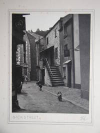 Back Street. (English Village View.) by Original Vintage Photograph - Signed - from N. G. Lawrie Books. (SKU: 37379)