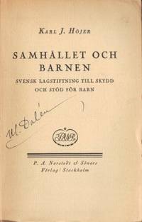 Samhället och barnen. Svensk lagstiftning till…