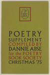Poetry Supplement Christmas 1975