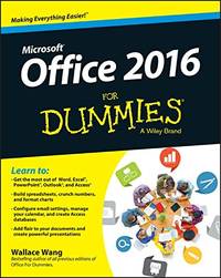 Office 2016 For Dummies (For Dummies (Computer/tech))