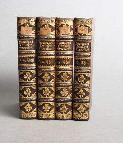 Herrliches Evangelium des Seeligen Gottes in einigen Reden über verschiedene Stellen der heil. Schrift. 1-6 theil (in four volumes). (photo 2)