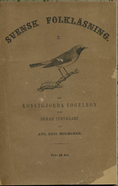 Om konstgjorda fogelbon och deras inbyggare till…