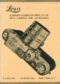 image of Leica Complete Illustrated Price List of Leica Cameras and Accessories