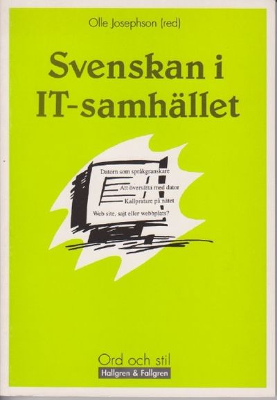 Svenskan i IT-samhället.