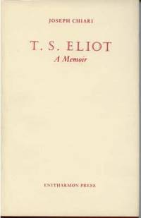 image of T. S. Eliot : A Memoir