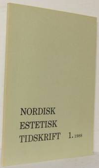 Nordisk estetisk tidskrift nr 1 1988.